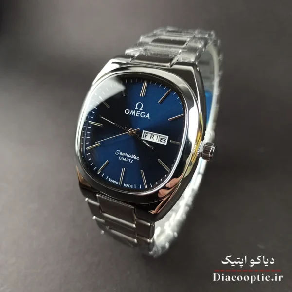 ساعت مچی مردانه موتور ژاپن برند امگا مدل DO1274 دو تقویم - تصویر 2