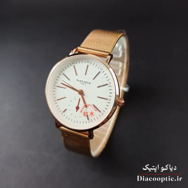 ساعت مچی ست برند Duke مدل Duk1124 بند حصیری - تصویر 2