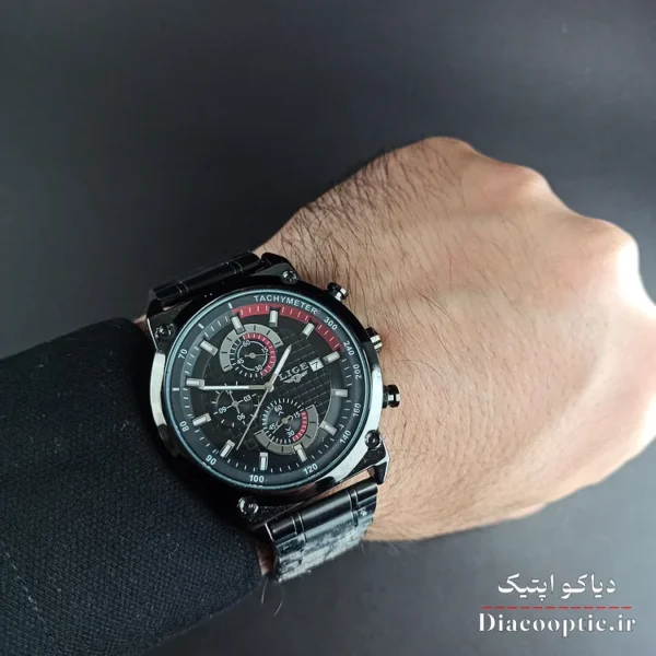 ساعت مچی مردانه برند Lige سه موتور مدل DO1159 - تصویر 5