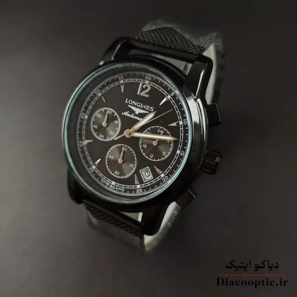 ساعت مچی مردانه برند Longines سه موتور مدل DO1157 حصیری - تصویر 12