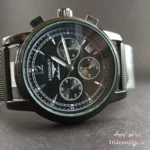 ساعت مچی مردانه برند Longines سه موتور مدل DO1157 حصیری - تصویر 3
