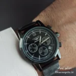 ساعت مچی مردانه برند Longines سه موتور مدل DO1157 حصیری - تصویر 5
