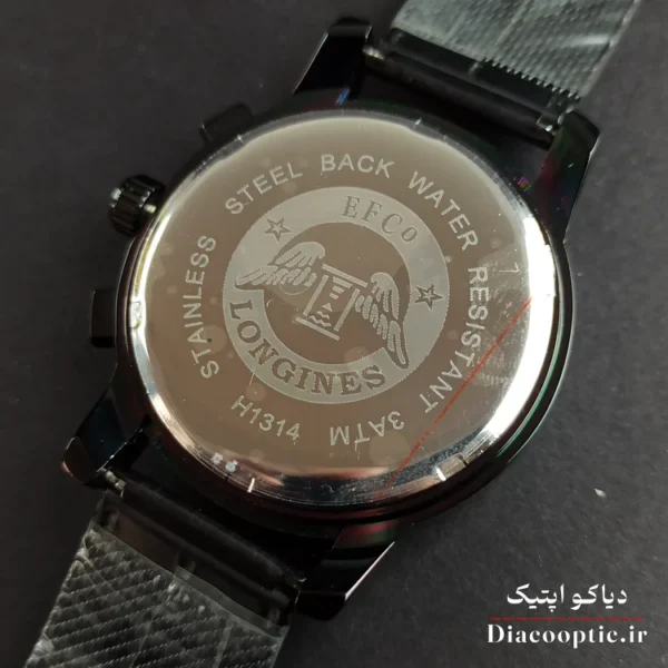 ساعت مچی مردانه برند Longines سه موتور مدل DO1157 حصیری - تصویر 7