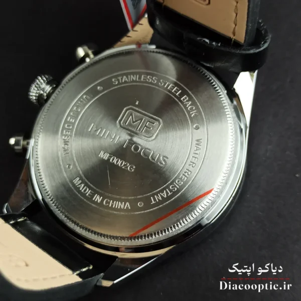 ساعت مچی مردانه اورجینال موتور ژاپن برند مینی فوکوس سه موتور مدل Mf0002G.03 بند چرم - تصویر 6