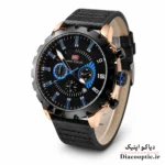 خرید ساعت مچی مردانه اورجینال موتور ژاپن برند مینی فوکوس سه موتور مدل Mf0079G.02 بند چرم