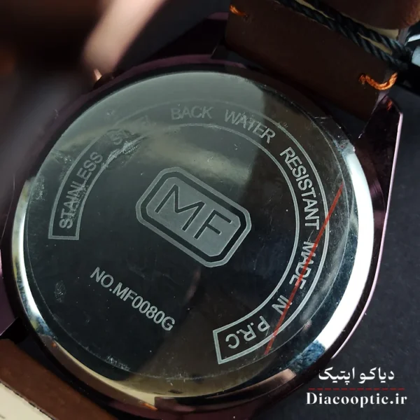 ساعت مچی مردانه اورجینال موتور ژاپن برند مینی فوکوس سه موتور مدل Mf0080G.01 بند چرم - تصویر 6