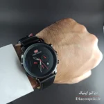 ساعت مچی مردانه اورجینال موتور ژاپن برند مینی فوکوس سه موتور مدل Mf0102G.03 بند چرم - تصویر 8