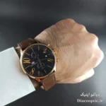ساعت مچی مردانه اورجینال موتور ژاپن برند مینی فوکوس سه موتور مدل Mf0135G.02 بند چرم - تصویر 8