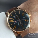 ساعت مچی مردانه اورجینال موتور ژاپن برند مینی فوکوس سه موتور مدل Mf0135G.02 بند چرم - تصویر 9