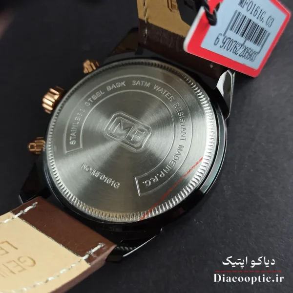 ساعت مچی مردانه اورجینال موتور ژاپن برند مینی فوکوس سه موتور مدل Mf0161G.03 بند چرم - تصویر 6