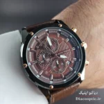 ساعت مچی مردانه اورجینال موتور ژاپن برند مینی فوکوس سه موتور مدل Mf0161G.03 بند چرم - تصویر 9