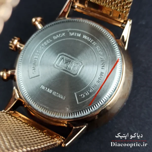 ساعت مچی مردانه موتور ژاپن برنت مینی فوکوس سه موتور مدل Mf0236G.2 بند حصیری - تصویر 6