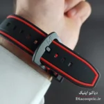 تصویر زاویه باز ساعت مچی مردانه مینی فوکوس Mf0287G.04 با بند رابر