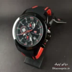جزئیات کرنوگراف سه موتوره فعال و عقربه های ساعت مینی فوکوس Mf0287G.04