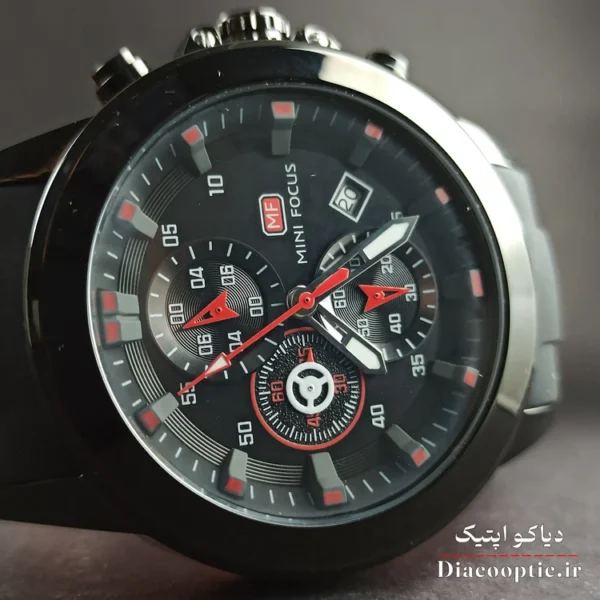 قفل سگکی و بخش اتصال بند رابر ساعت مینی فوکوس Mf0287G.04
