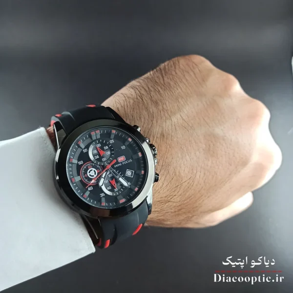 نمای پشت ساعت و حک برند داخل صفحه مینی فوکوس Mf0287G.04