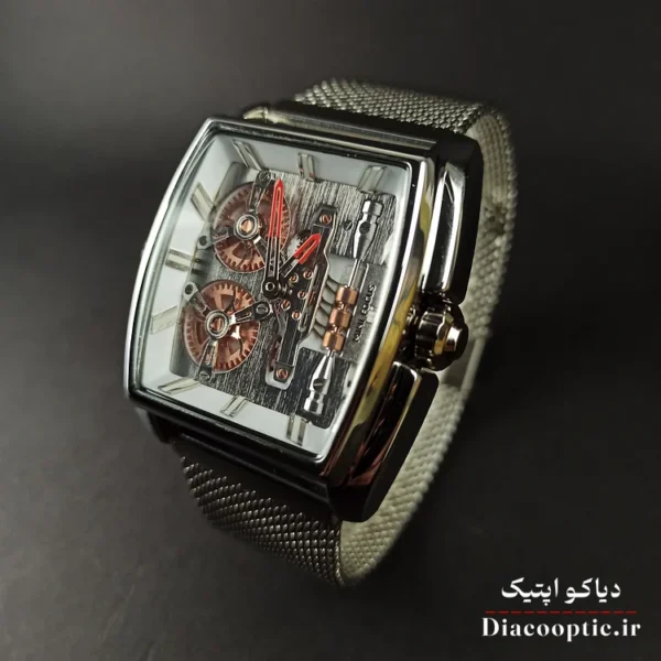 ساعت مچی مردانه موتور ژاپن برنت مینی فوکوس مدل Mf0322G.5 بند حصیری - تصویر 3