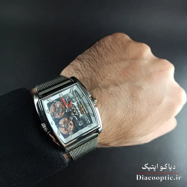 ساعت مچی مردانه موتور ژاپن برنت مینی فوکوس مدل Mf0322G.5 بند حصیری - تصویر 7
