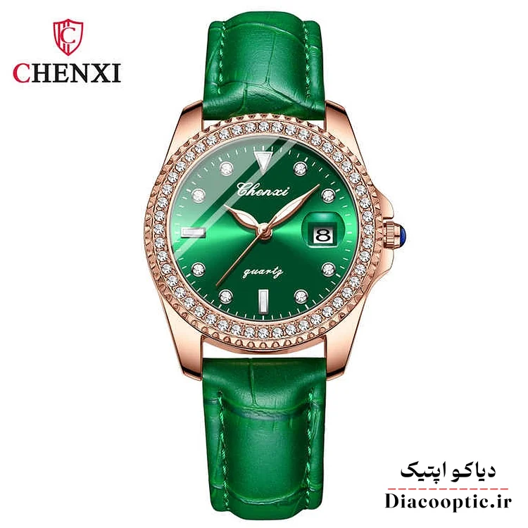 خرید ساعت مچی زنانه برند چنکسی مدل DO-CHENXI 385 بند چرم