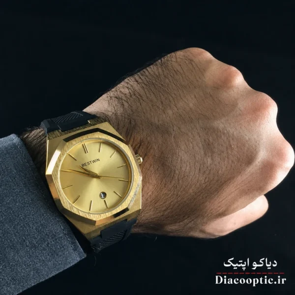 ساعت مچی مردانه برند بست وین مدل Do1301 بند رابر - تصویر 7
