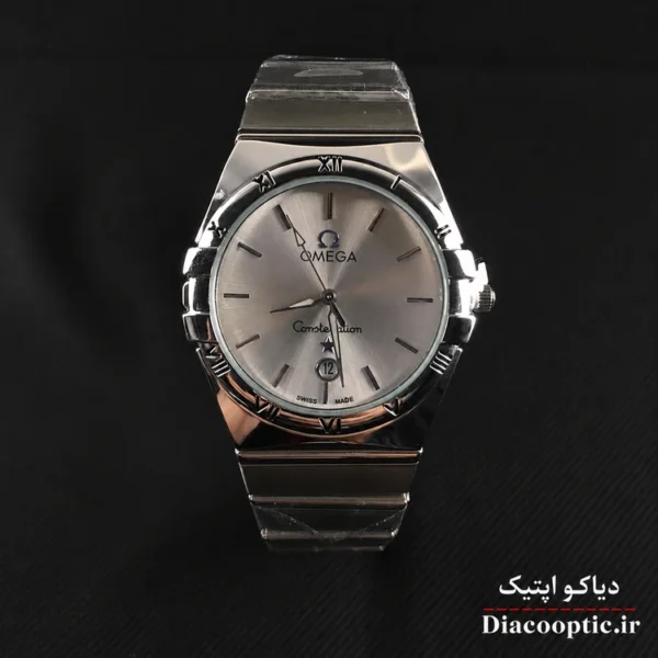 ساعت مچی مردانه برند امگا کانسلیشن مدل Do1304 استیل - تصویر 2