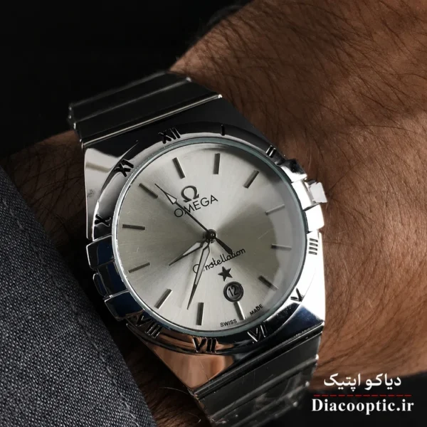 ساعت مچی مردانه برند امگا کانسلیشن مدل Do1304 استیل - تصویر 9
