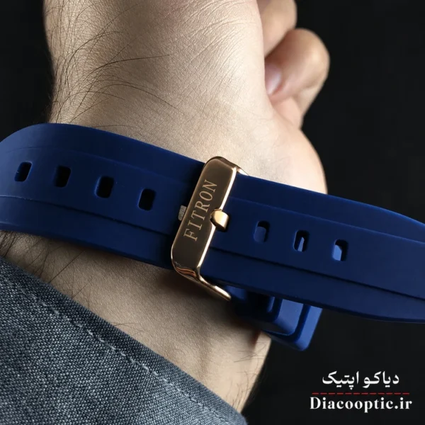 ساعت مچی مردانه برند فیترون سه موتور مدل Do1305 بند رابر - تصویر 9