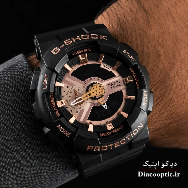 ساعت مچی دیجیتالی برند کاسیو مدل Casio 1310 بند رابر - تصویر 10