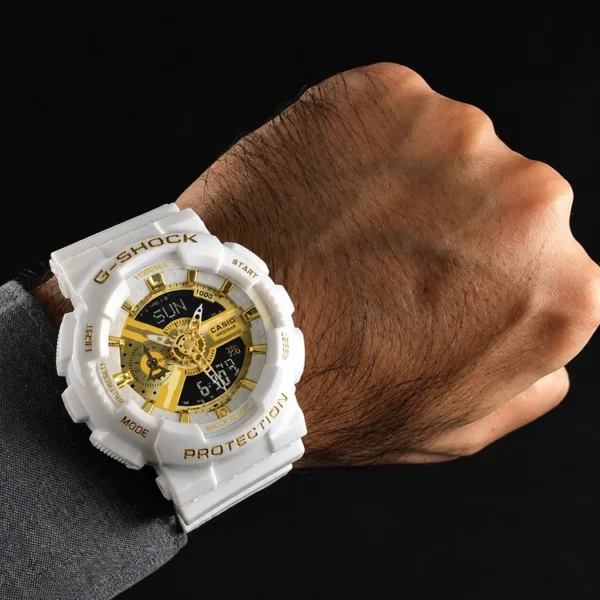 ساعت مچی دیجیتالی برند کاسیو مدل Casio 1310 بند رابر - تصویر 12
