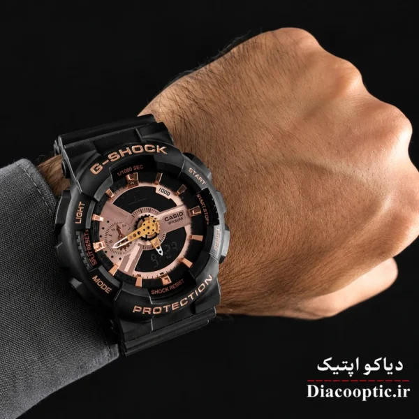 ساعت مچی دیجیتالی برند کاسیو مدل Casio 1310 بند رابر - تصویر 8