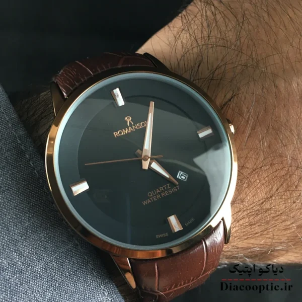 ساعت مچی مردانه موتور ژاپن برند رمانسون مدل Do1284 چرمی - تصویر 9