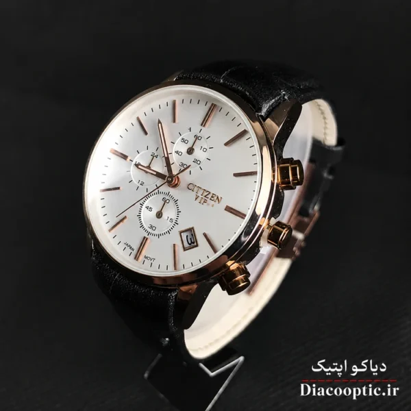 ساعت مچی زنانه موتور ژاپن برند سیتیزن مدل Do1296 چرمی - تصویر 3