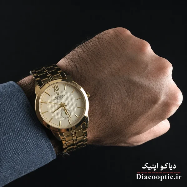 ساعت مچی مردانه موتور ژاپن برند رولکس مدل Do1300 استیل - تصویر 5