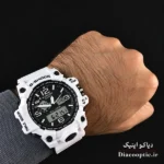 ساعت مچی پسرانه دو زمانه برند جیشاک مدل DO1332 بند رابر - تصویر 17
