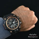 ساعت مچی پسرانه دو زمانه برند جیشاک مدل DO1332 بند رابر - تصویر 14