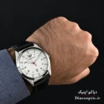 ساعت مچی مردانه موتور ژاپن اصلی برن امپریو آرمانی مدل DO1335 چرمی - تصویر 9