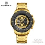 ساعت مچی مردانه سه موتور برند نیوی فورس مدل NAVIFORCE 8056 - تصویر 3