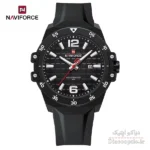 ساعت مچی مردانه موتور ژاپن برند نیوی فورس مدل NF 7122 بند رابر - تصویر 3