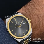 ساعت مچی مردانه موتور ژاپن اصلی برند رمانسون مدل RV2500M چند ضلعی - تصویر 4